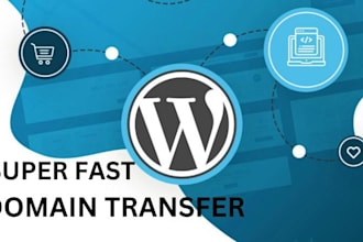 transfer domain name and migrate wordpress website