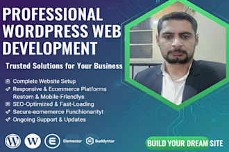 build landing pages and business websites