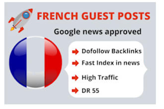 create high da DR french dofollow backlinks and guest post