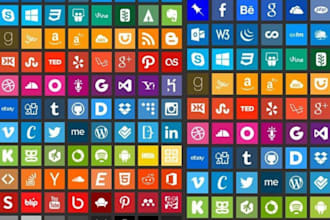 design modern website icon crypto icon website logo favicon for web and app