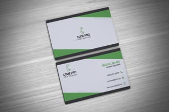 do modern business card