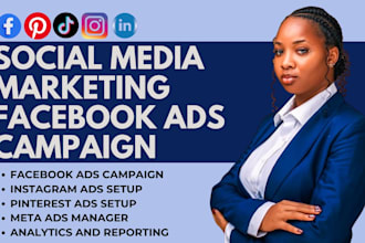 setup facebook ads campaign fb pixel instagram ads meta ads tiktok ads manager