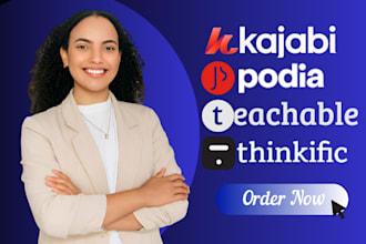 kajabi website design, kajabi online course, kajabi sales funnel, landing page
