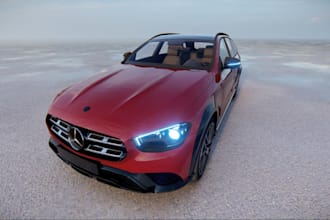 do 3d racing car, car modelling, sport car, 3d automotive car, 4k car rendering