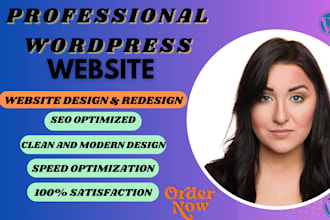 build wordpress website, business website, wix studio design, elementor pro