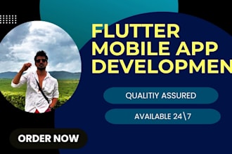 do flutter, java or kotlin mobile app for IOS and android