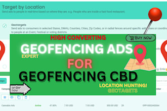 run a high converting geofencing cbd campaign with geofencing ads