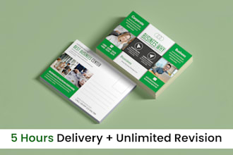 design amazing postcard and eddm postcard
