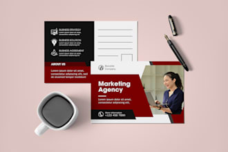 design amazing postcard and eddm postcard