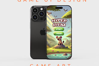 create custom 2d game art, pixel art, characters, props