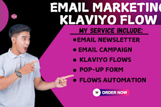 design klaviyo email marketing flows boost sales, ecommerce email klaviyo flows