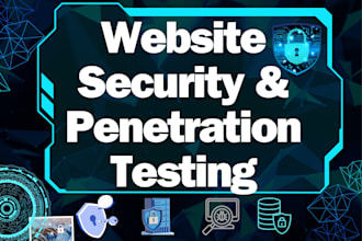 do a security testing of your website and provide a penetration testing report