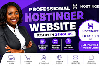 hostinger website design hostinger website redesign hostinger horizon ai