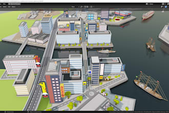 develop roblox map, roblox ugc, tycoon map, obby map, city map and asset