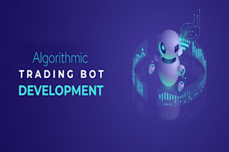 develop custom algorithmic trading bot for stocks, forex, crypto, mt4 mt5