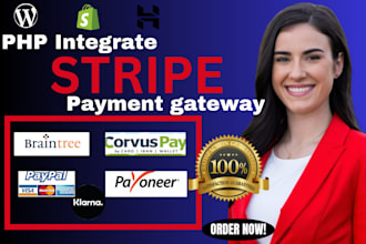 create shopify payment wise account with paypal, payooner, stripe, klarna