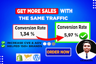 optimize website for get more sales higher conversion rates with ab testing