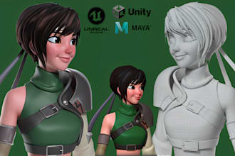 maya rig 3d mask 3d metahuman humanoid model realistic rig mixamo facial rigging