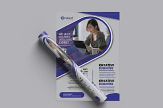 design professional business flyers, event flyers, and promotional poster