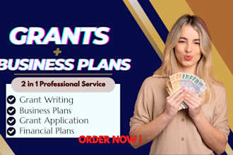 do small business grant writing, grant research, grant proposal business plan