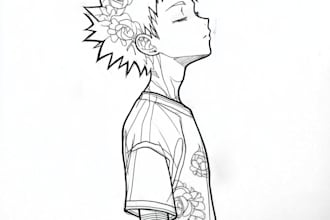 do manga anime tattoo design for you