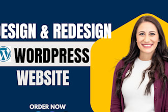 build wordpress website development, clone, redesign, design, revamp website