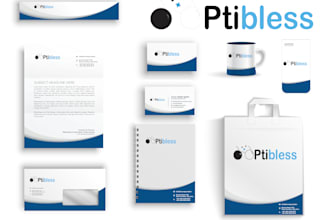 design business card, letterhead or stationery items