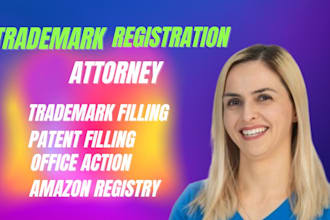 be your trademark attorney, patent attorney, trademark registration