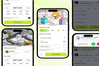 develop taxi booking app, uber clone app lyft, taxi app