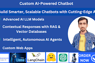 do custom rag ai agent using llm and langchain