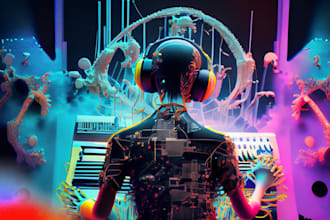 develop ai music app, ai music generator, ai beat maker, dj mix app