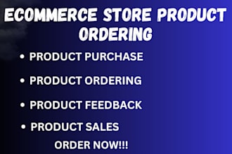 do etsy, walmart, amazon, ebay product purchase, product ordering, product sales
