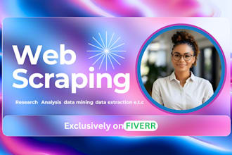 python web scraper, data miner, data extraction, premium email scrape in 12 hrs