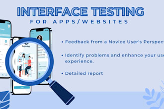 application and web site testing