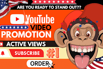promote youtube video organically increase USA, germany views