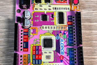 do pcb design circuit design and schematic design in easyeda