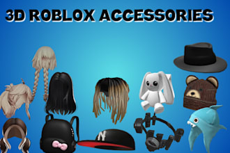 model any ugc items or roblox asset, ugc accessories