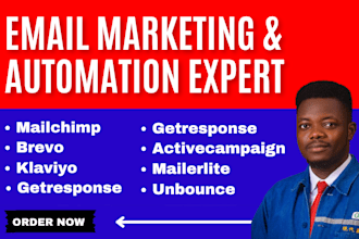 create mailchimp klaviyo systeme io flodesk unbounce ghl email automations
