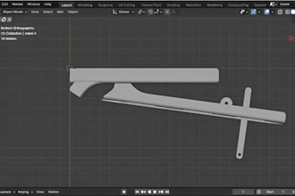 edit, fix, remodel, convert stl file for 3d printing, dxf glb step fbx obj files