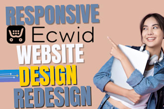 setup design and redesign your ecwid ecommerce store