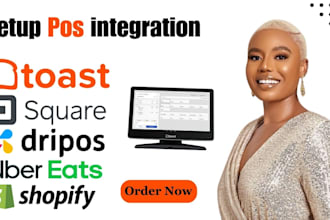 setup pos integration for your restaurant with toast pos, square, shopify clover