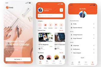 ui ux or prototype wireframe for mobile app and website