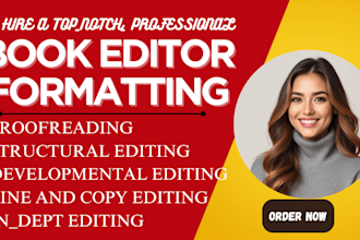 proofread, developmental edit, format fiction novel, nonfiction memoir for ebook