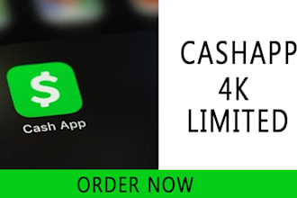 create a 4k and 8k cash app account