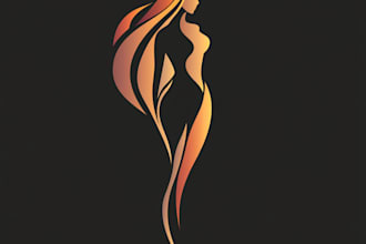 hand paint fantasy logo