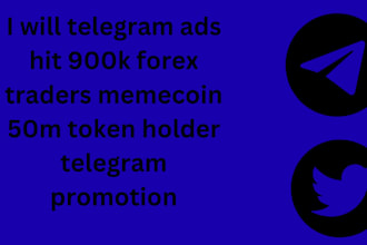 boost 100x solana memecoin to get 900m trader, telegram ads twitter marketing