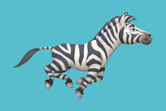 realistic 3d cgi animal design, 3d animal animation, 3d cgi animal animation