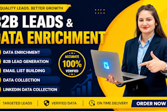 provide data enrichment and targeted b2b lead generation
