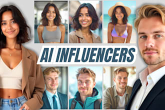 create an ai influencer for social media or for your brand