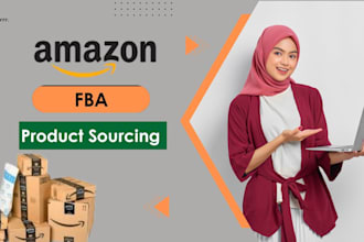 be your amazon fba product sourcing agent from alibaba